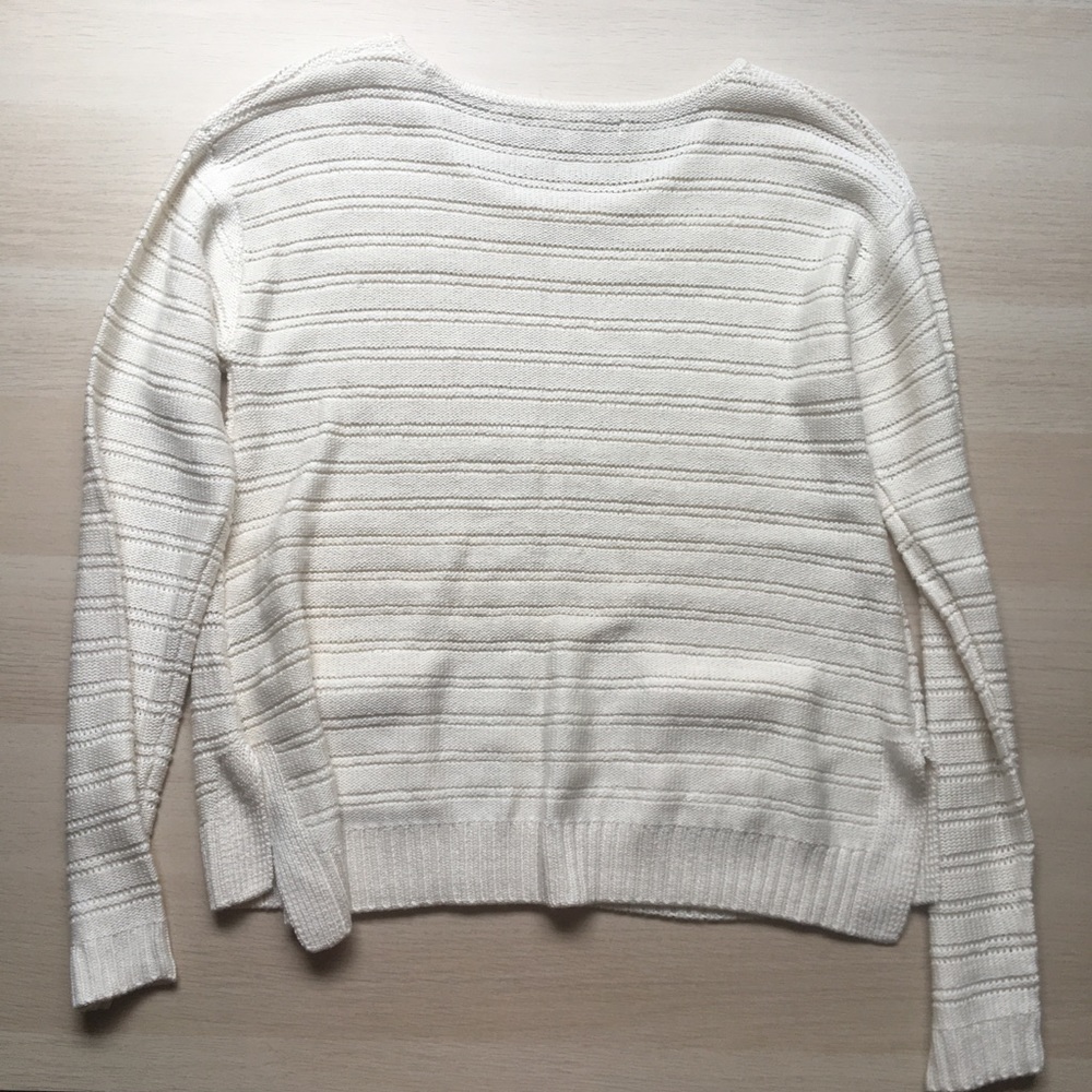 Women’s Rachel Roy Lightweight Sweater Cream, Str… - image 5